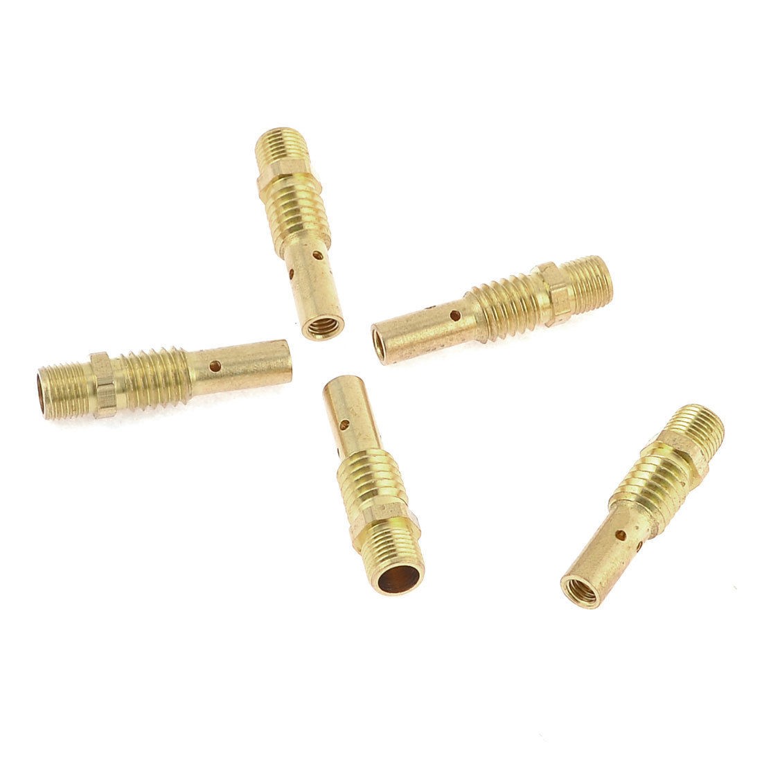 5pcs 200A Welding Gun Replacement Male Thread Tip Holder Diffuser