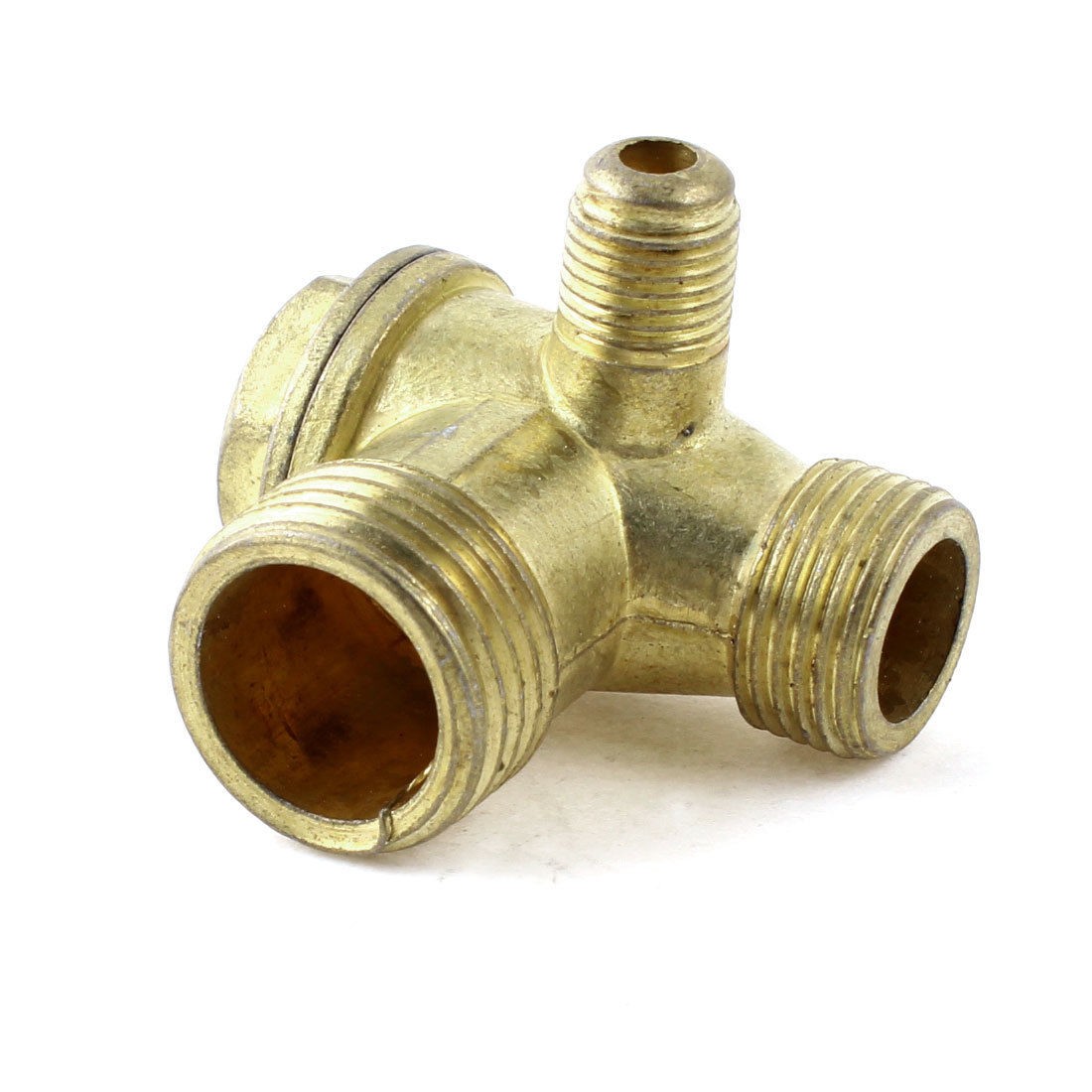 Male Thread Brass Check Valve for Air Compressor Gold Tonee