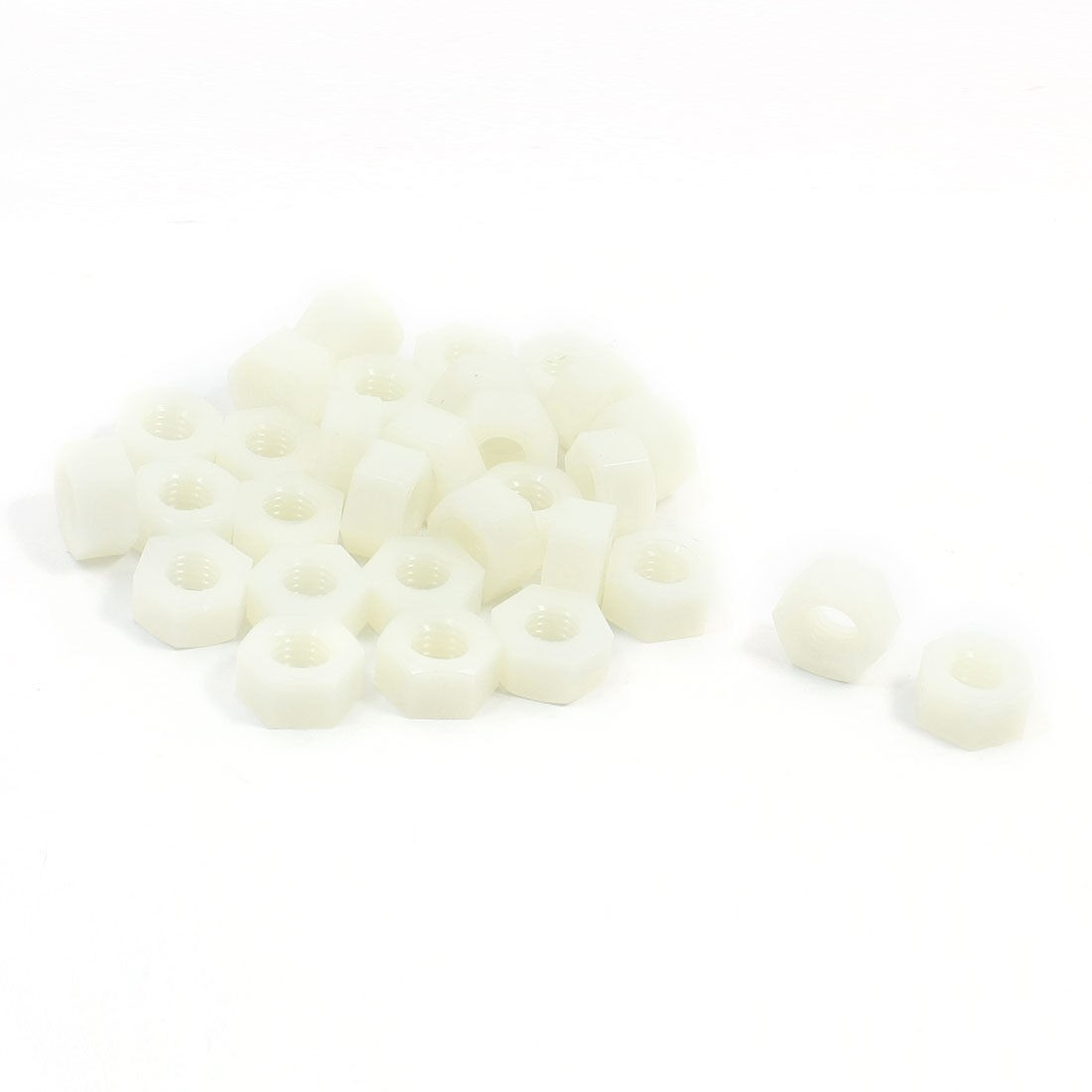 20 Pcs Double Pass M10 x 9mm Hexagonal Hex Threaded Spacer Support