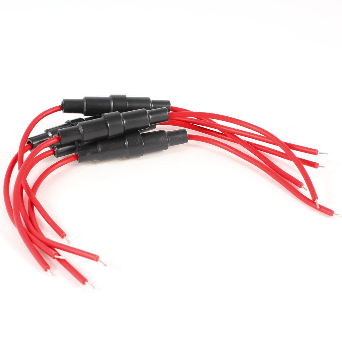 5pcs 22AWG Wire Cable Inline Screw Fuse Holder for 6mm x 30mm Fuses