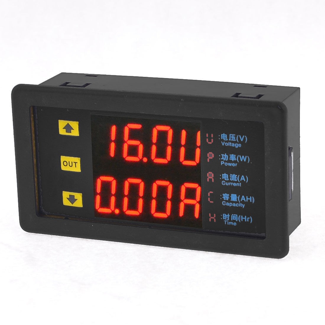 DC10-90V 20A Dual LED Display Digital Voltmeter Ammeter Voltage Power Meter