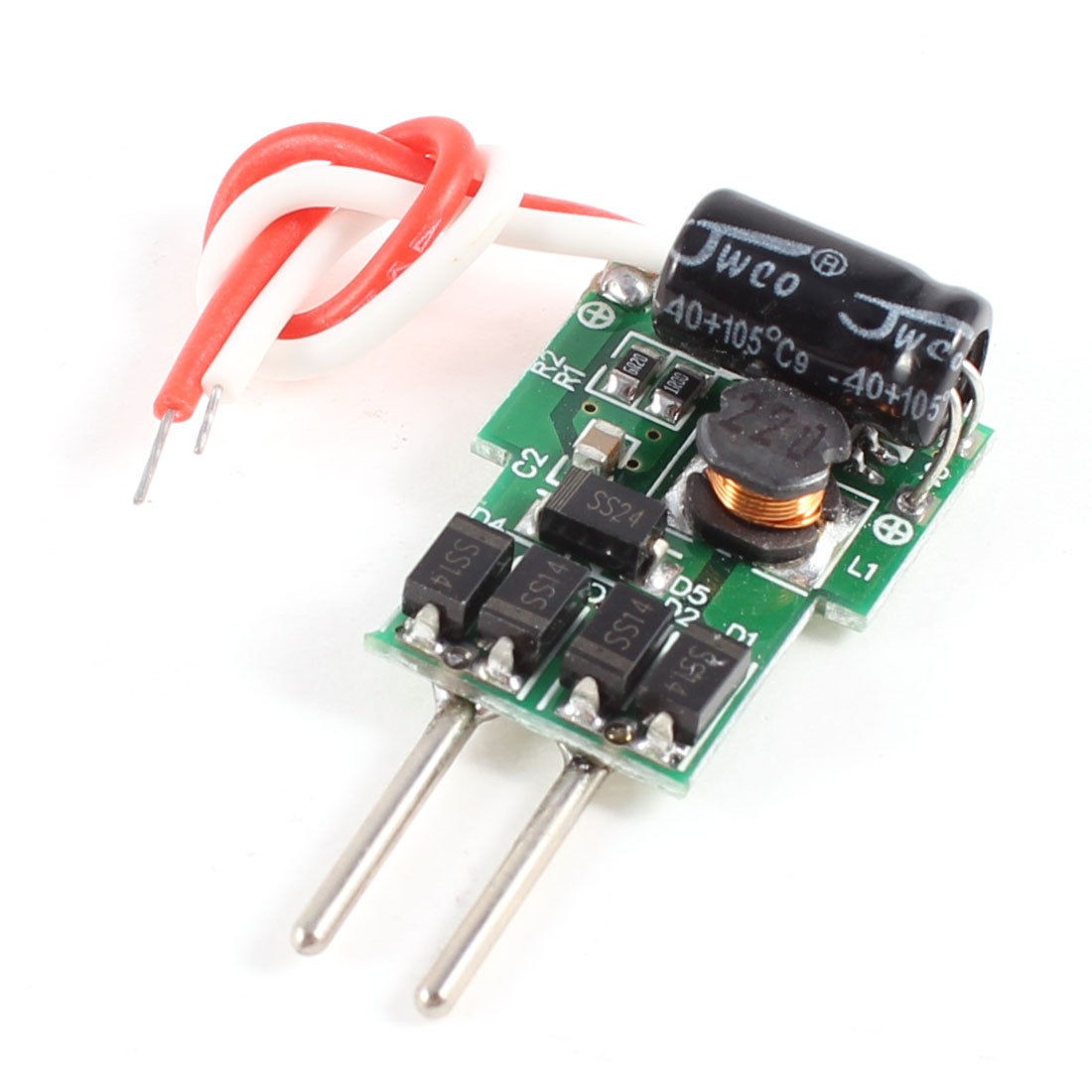 DC 12-24V 280mA Power Supply Transformer for 5 x 1W LED Light