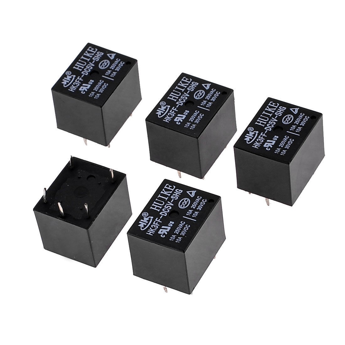 HK3FF-DC5V-SHG DC 5V 5PIN AC250V 10A DC30V 10A PCB Power Relay