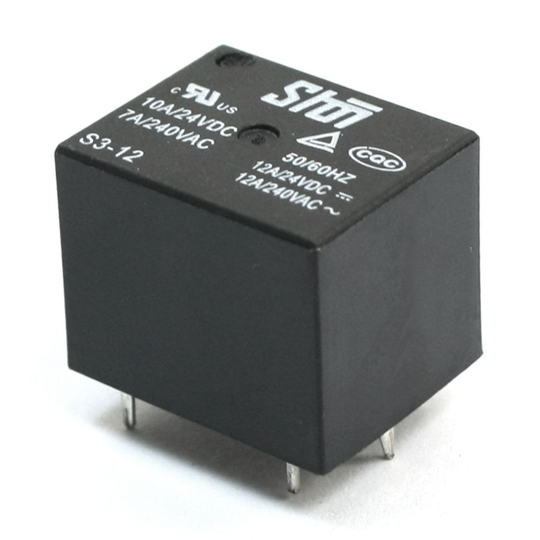 S3-12V DC 12V Coil Volt SPDT PCB General Purpose Power Relay