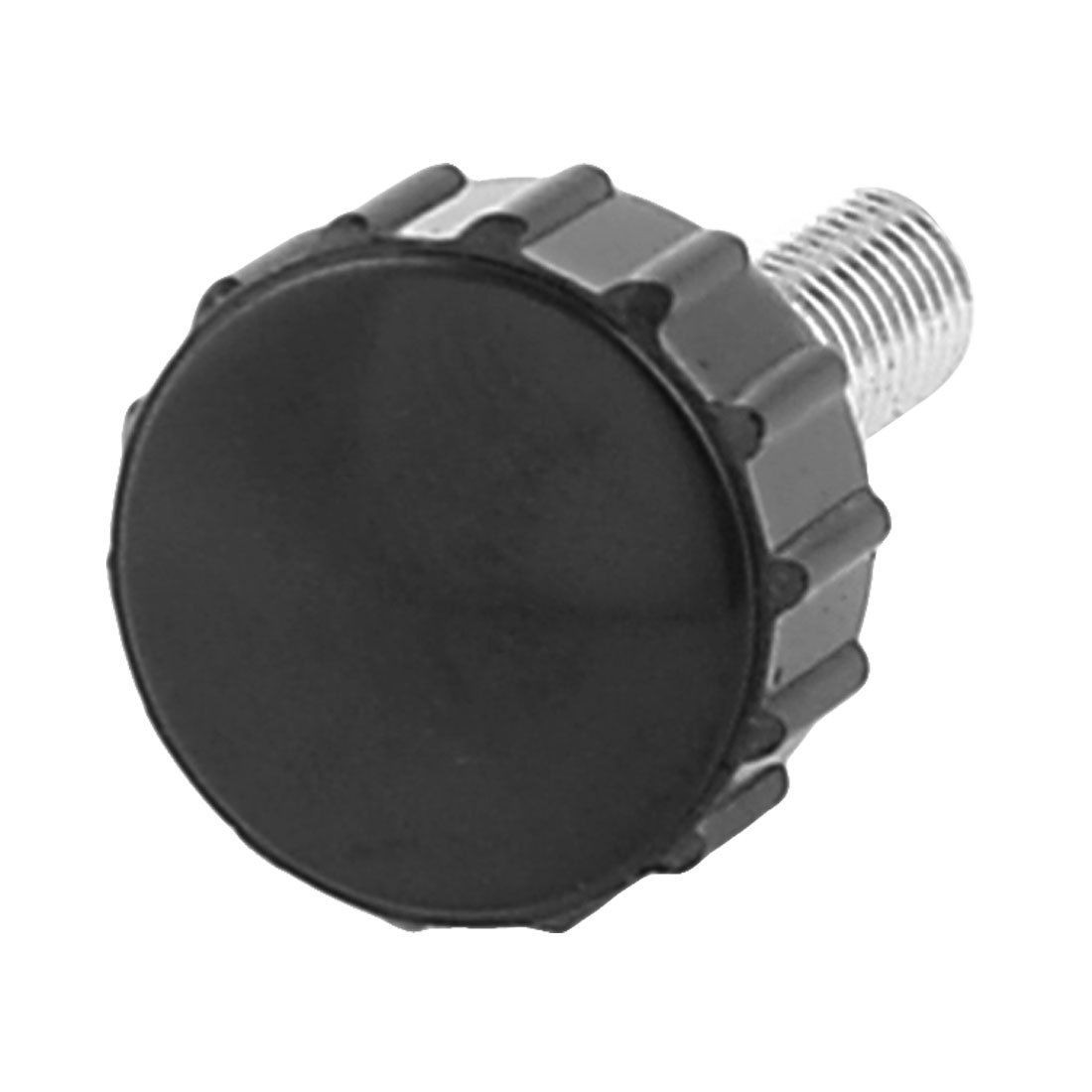 5mm Dia 15mm Length Male Threaded Screw On Type Grip Clamping Knob