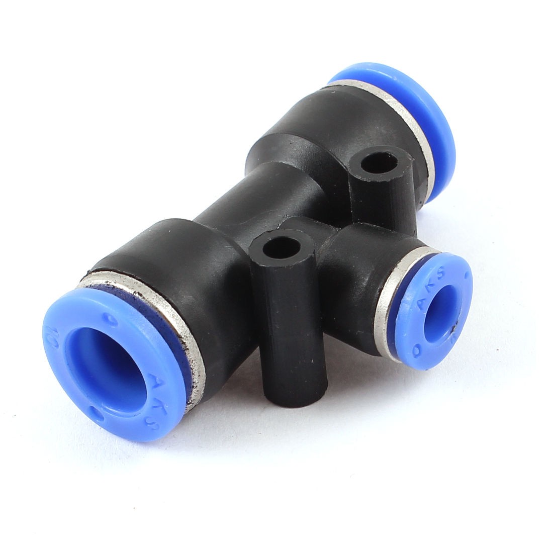 3 Way 10mm to 6mm T Shaped Push in Quick Fittings Connector