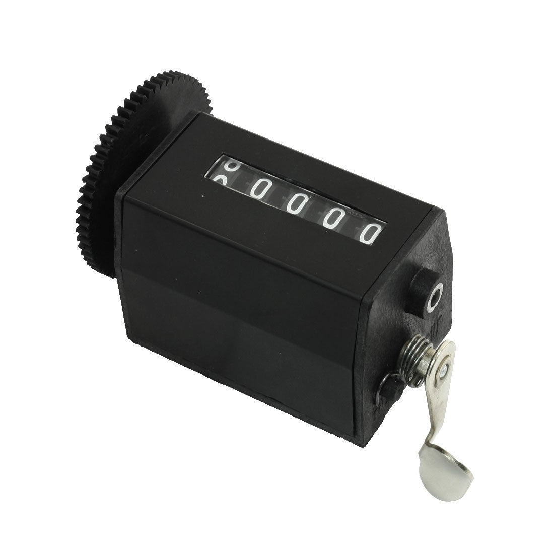 Black Plastic Case 0-99999 Resettable Stroke 5-Digit Pull Counter