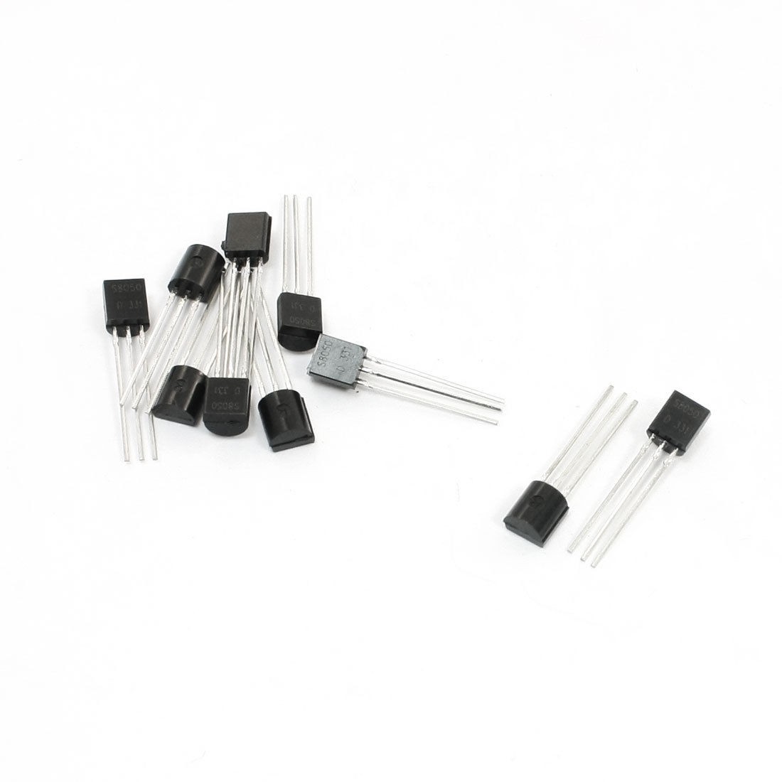 10 Pcs TO-92 Package PNP Silicon Transistor 40V 0.5A 0.625W
