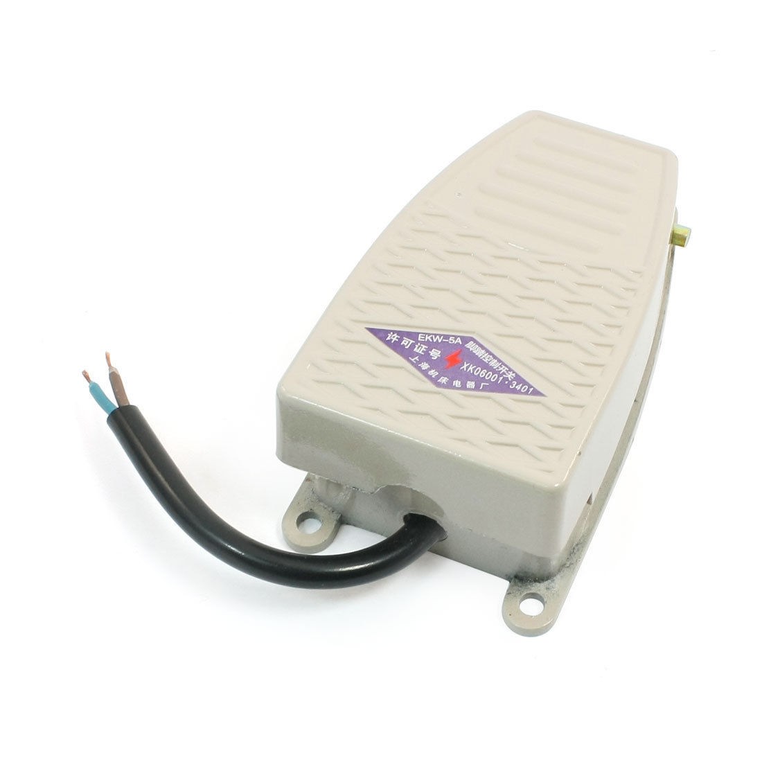 SPST 1NO 1NC 380VAC 220V DC Momentary Action Nonslip Foot Pedal Switch