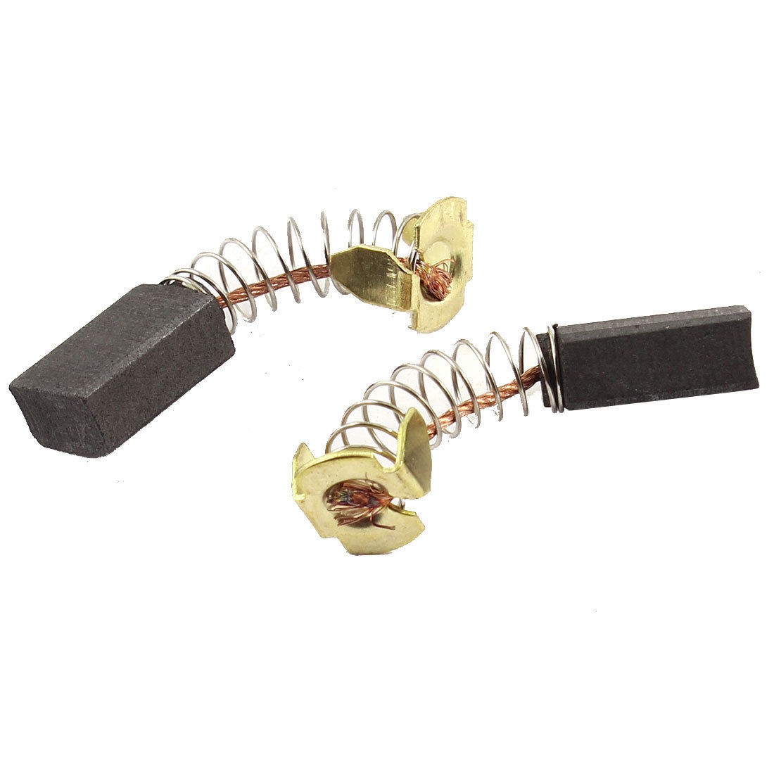 2pcs Power Tool 19/32" x 25/64" x 15/64"Carbon Motor Brushes Spare Part