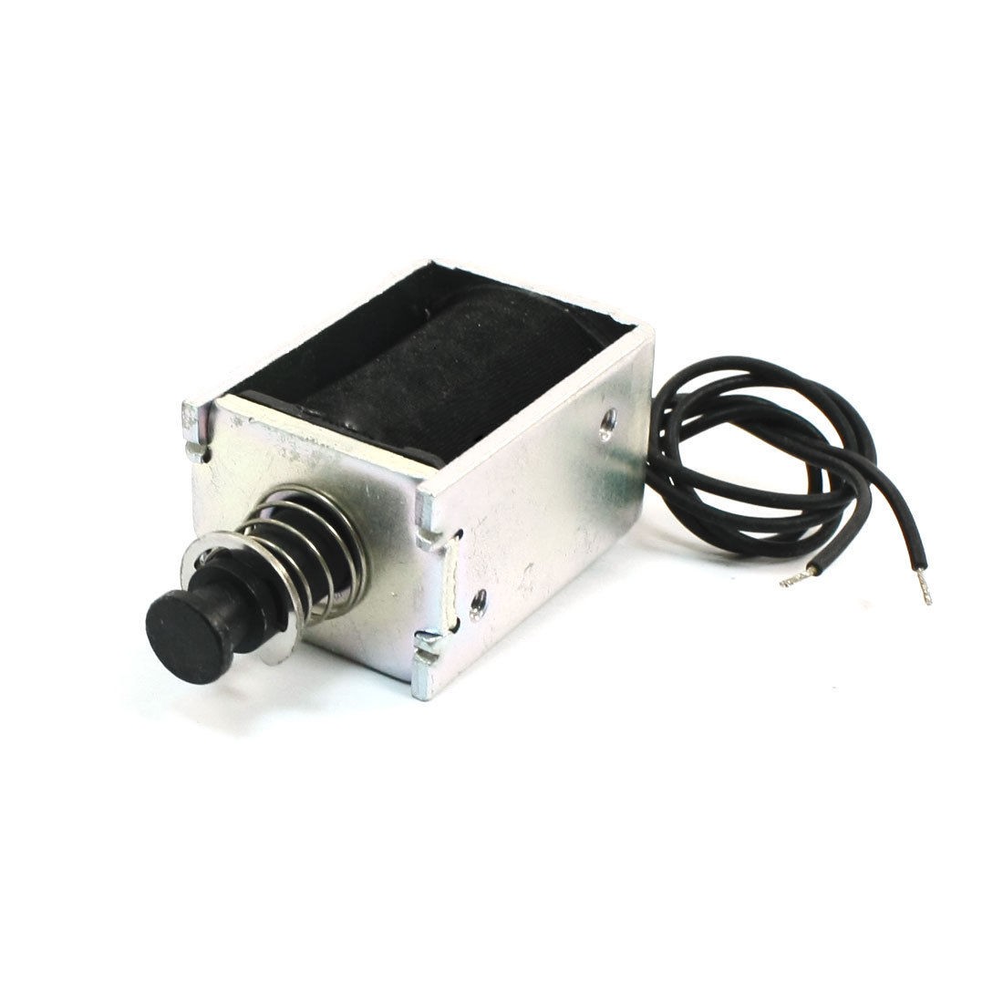 DC24V 0.19A 2mm 500g 6mm 180g Holding Force Push Solenoid Electromagnet