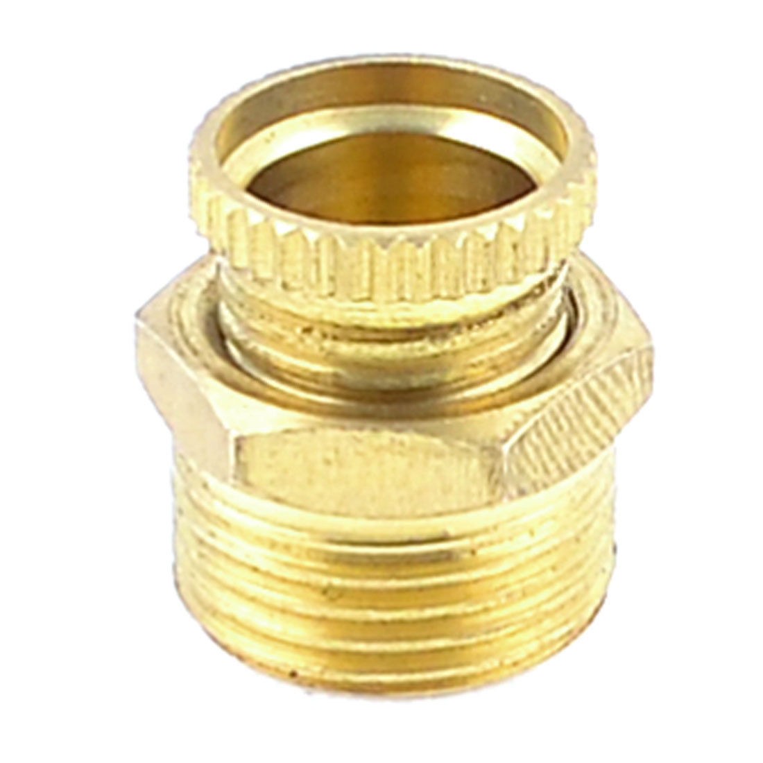 Gold Tone Air Compressor  Water Drain Valve 3/8" PT Male Threaded
