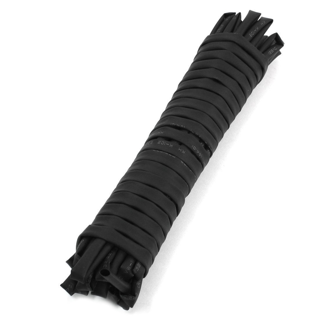 Black Heat Shrinkable Tubing Shrink Tube 2mm 4mm 10 Meters 600V 125C