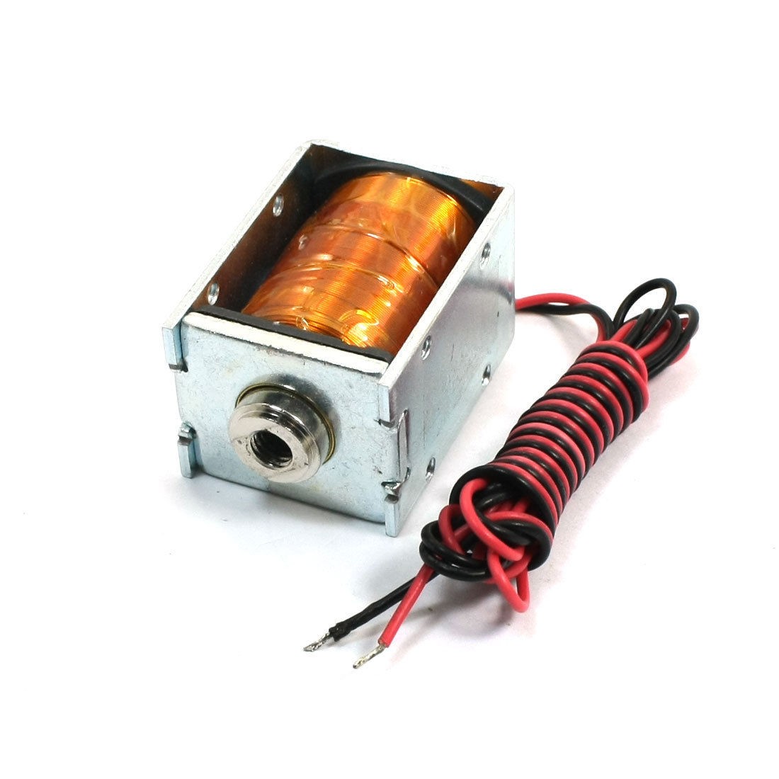 DC 24V 10.5mm/300g 2400g Intermittent Actuator Electromagnet Solenoid