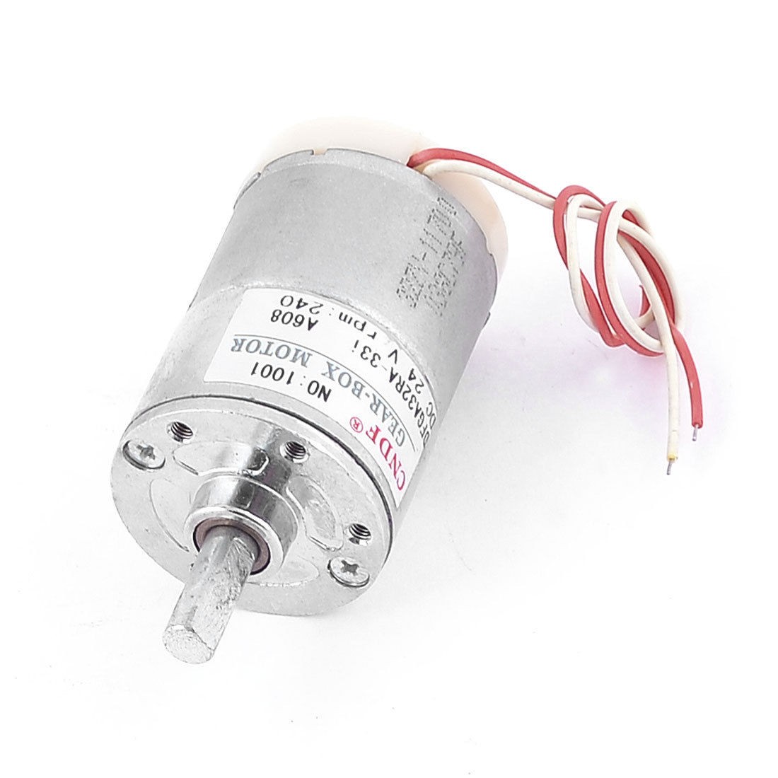 DFGA32RA-33i Electric Cylinder 6mm Dia Shaft DC24V 240RPM Gear Motor