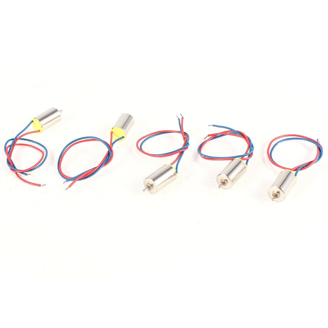 5 Pcs 6mm x 10mm Cylinder Electric Mini Vibration Motor 3000RPM DC 3V