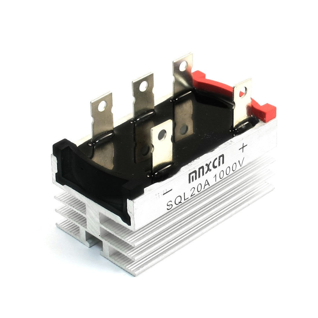 20Amp 1000Volt 5 Solder Heatsink Base Bridge Rectifier SQL20A
