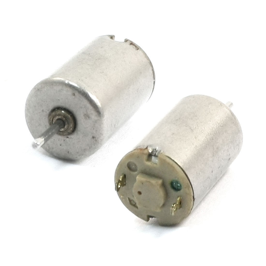 2pcs 3V 18000RPM Cyclinder DC Coreless Motor for DIY RC Helicopter