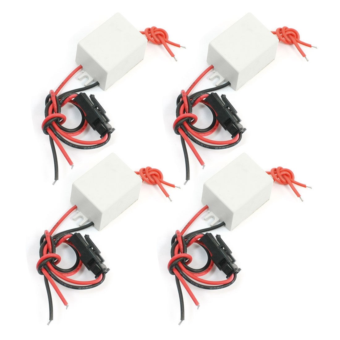 4pcs Power Driver Transformer 85-265VAC 11VDC for 3x1W LED Light