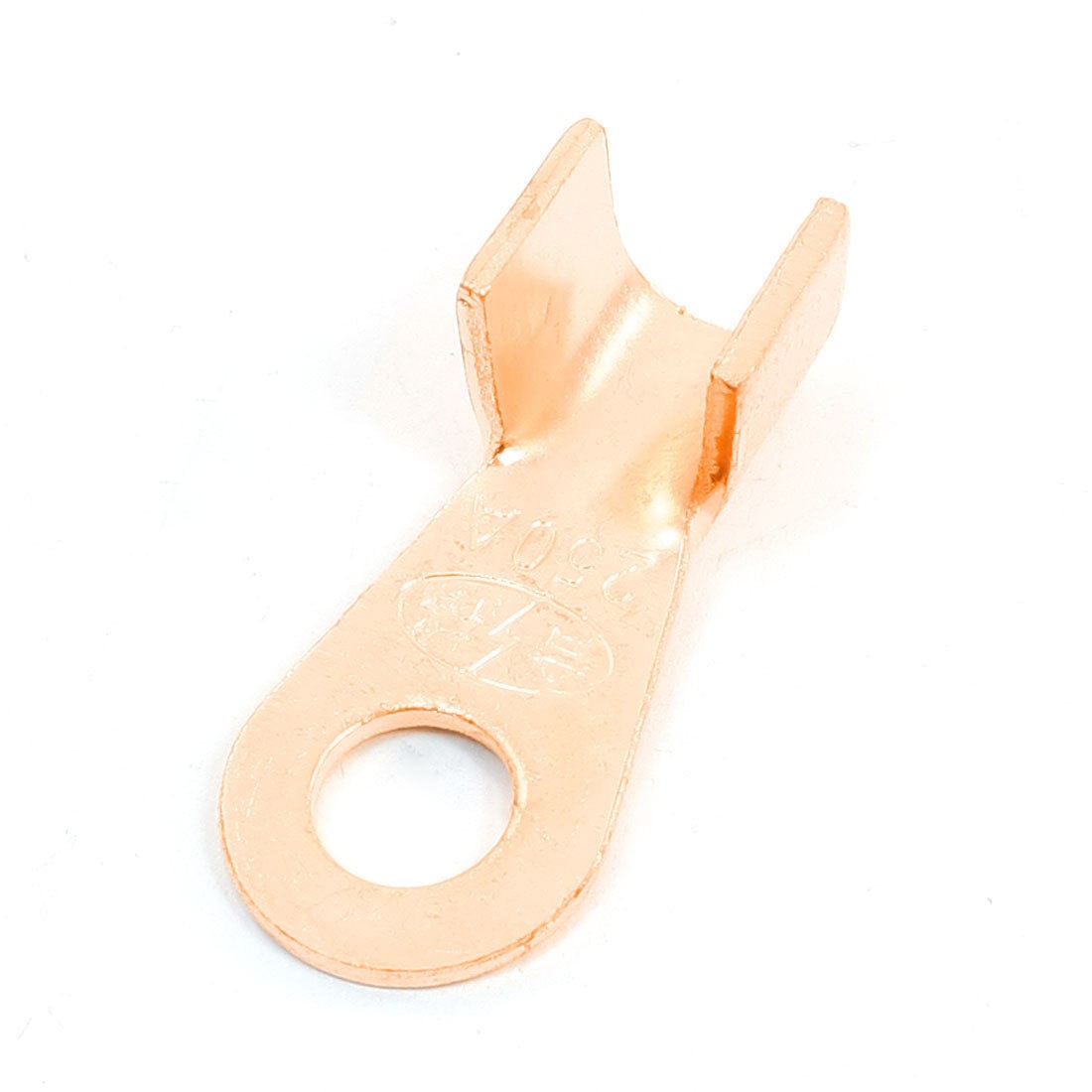 250A Ring Tongue Cable Passing Through Crimp Connector Terminal