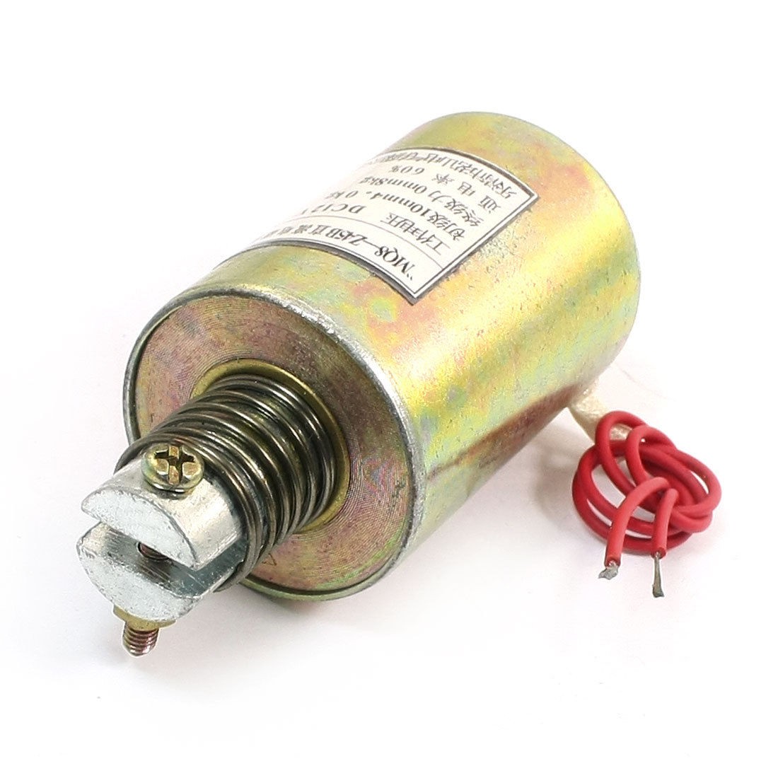 DC 12V 10mm 4.0Kg Pull Type Force Tubular Solenoid Electromagnet