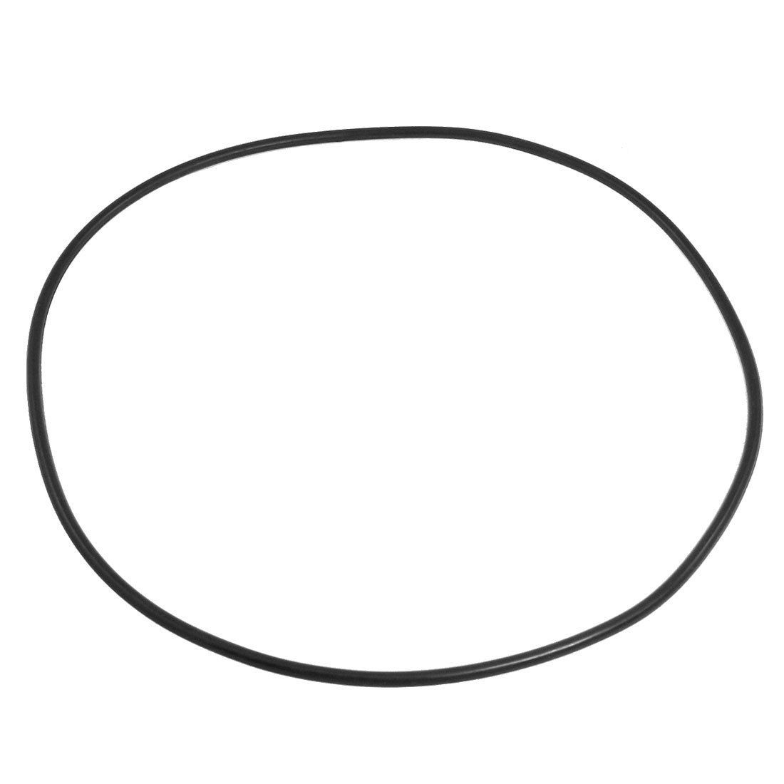 280mm Outside Dia 5.7mm Thick Flexible Nitrile Rubber NBR O Ring Washer