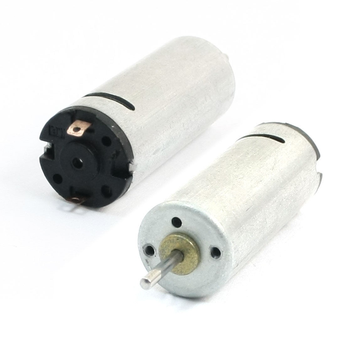 2Pcs DC3V 18500RPM Cylinder Electric Mini 1230 Motor for Hair Clipper Robot