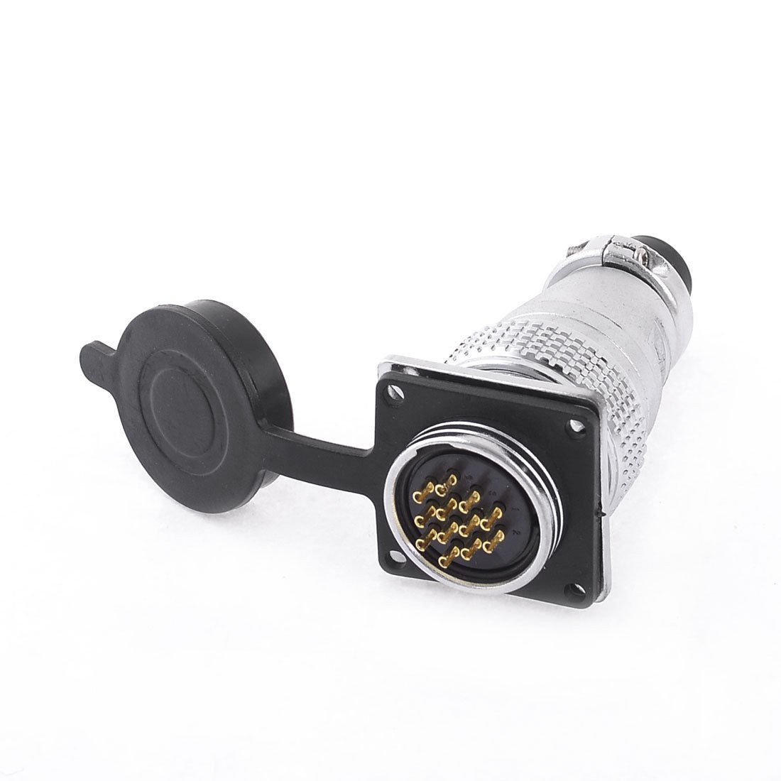 Y28-12 Waterproof 12 Pin Aviation Connector Adapter Plug 400V 12A