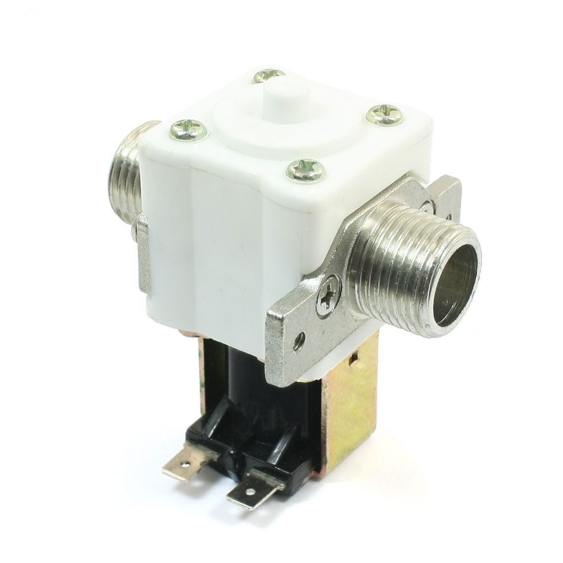 Water Air 1/2"PT Male Threaded Electric Auto NC Solenoid Valve DC 12V