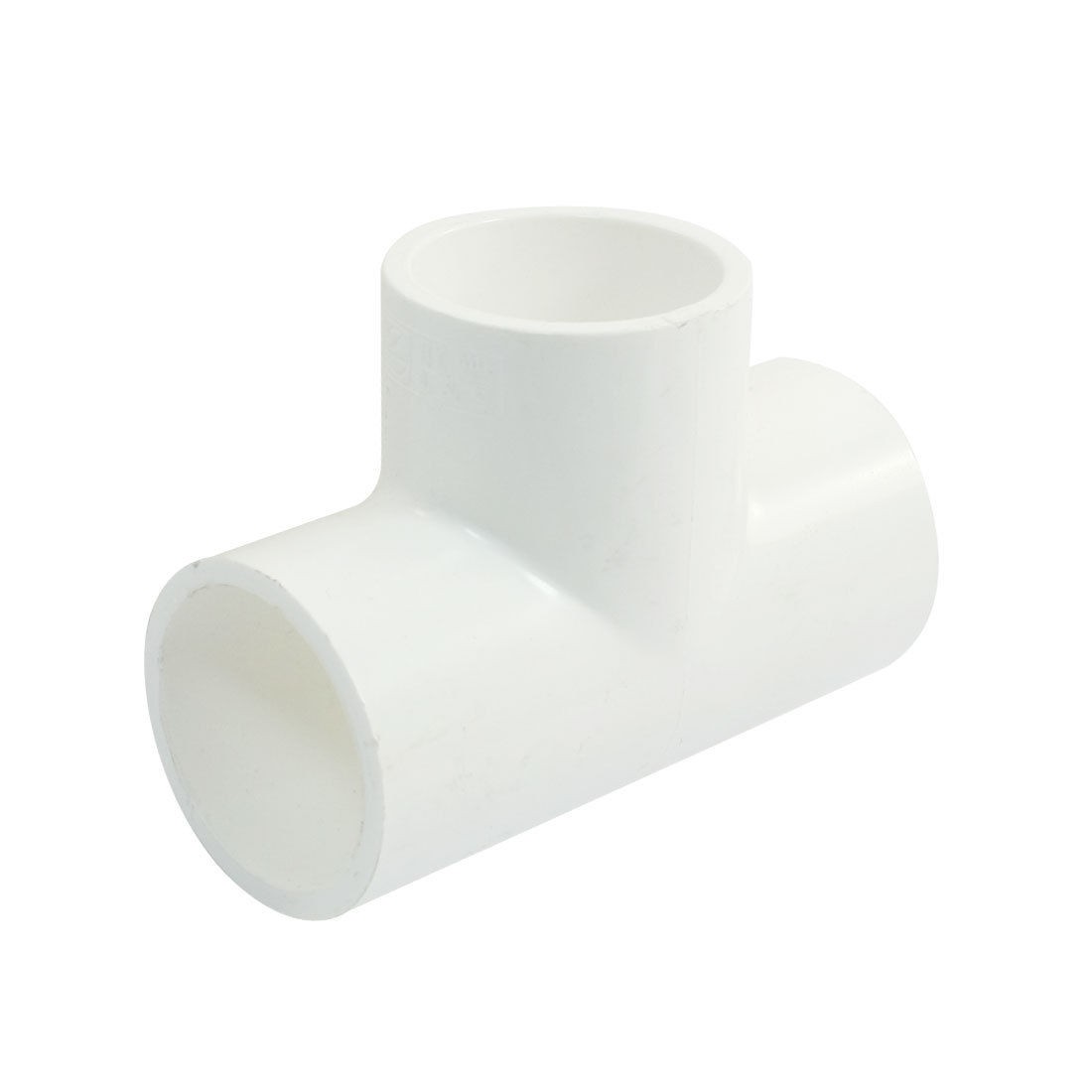 T Shape 3Way Plain Equal Tee White PVC-U Pipe Connect Fittings 20mm x 20mm