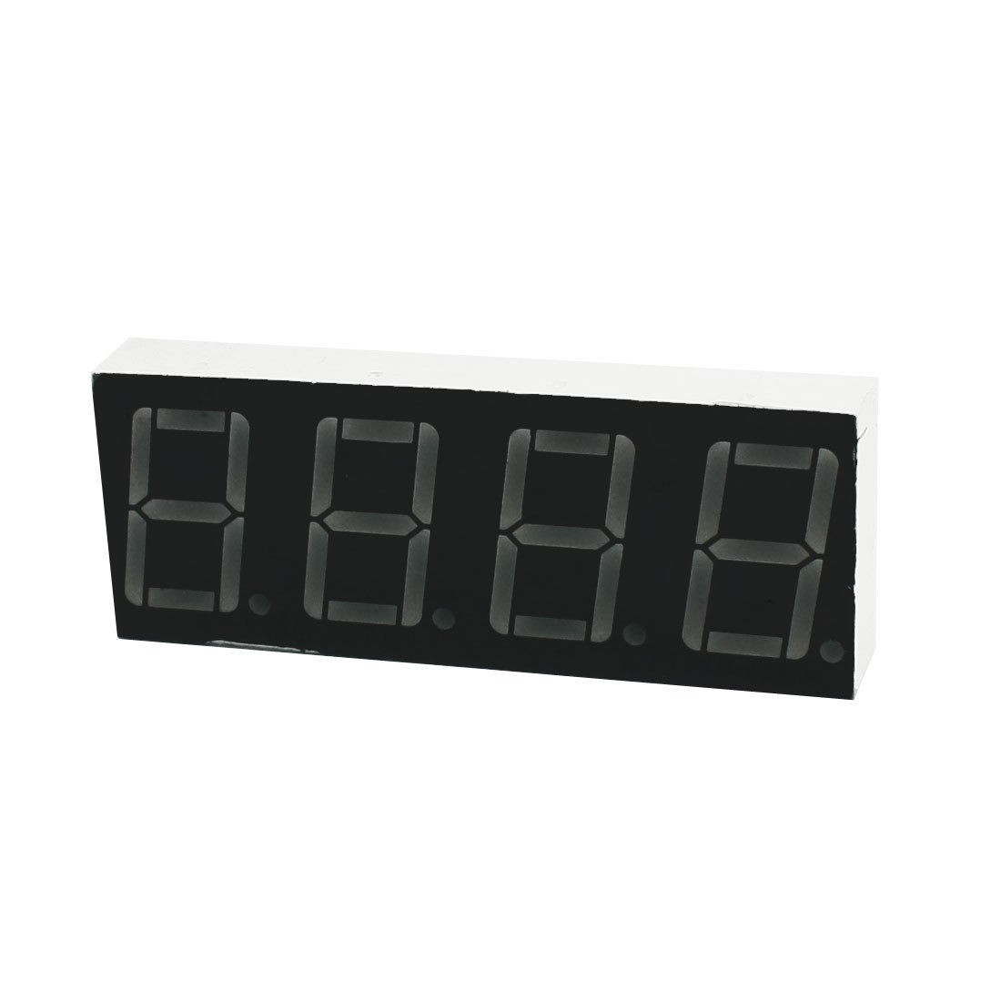 4-Digit 7 Segment Through Hole Red LED Display Common Anode