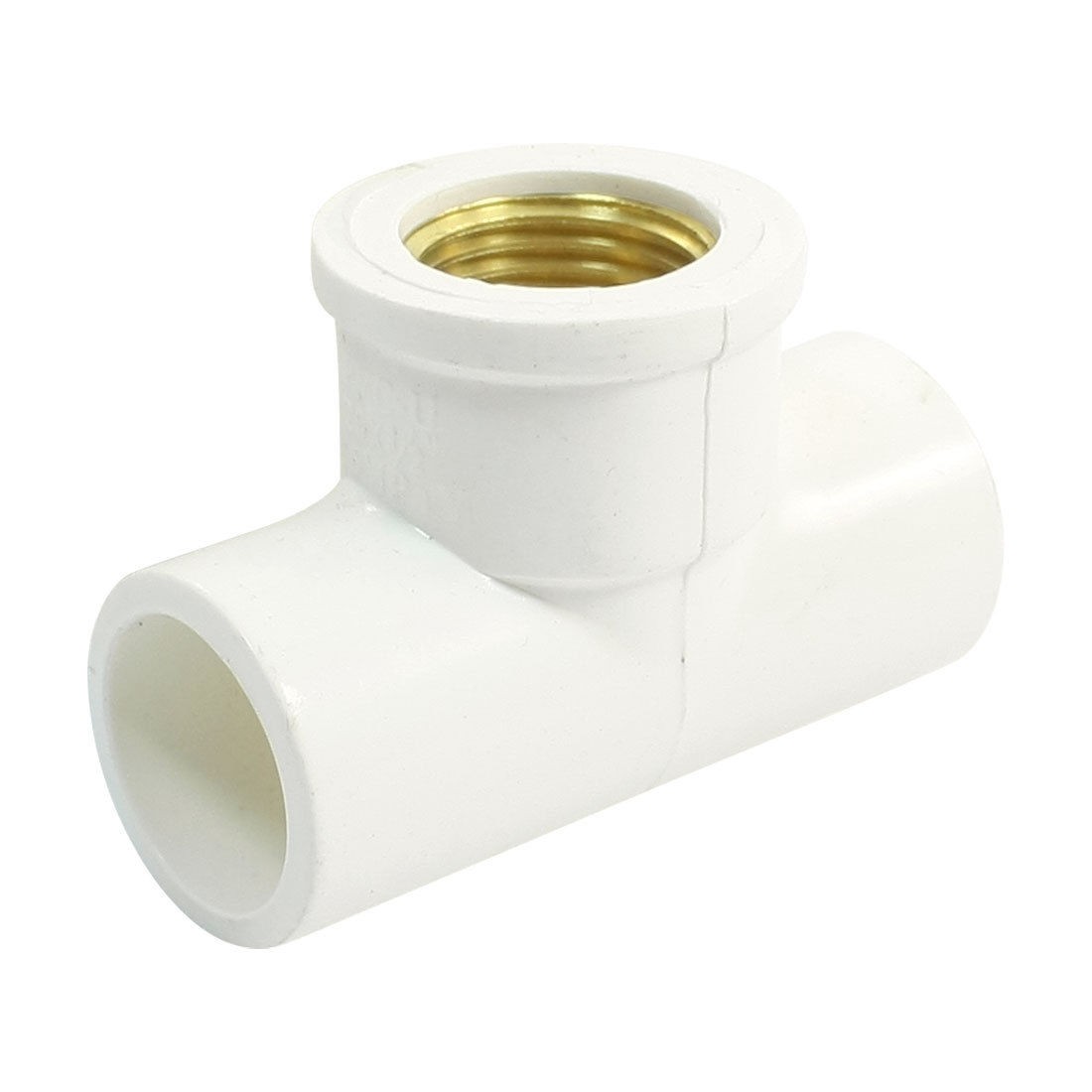 1/2"PT Female Thread 20mm Hose Slip 3Way T Shape PVC-U Pipe Connector