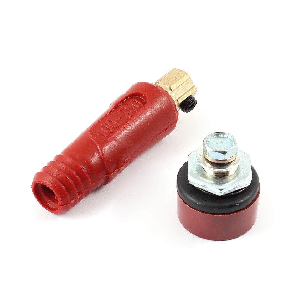 10mm Rubber Hole Dia 10-25mm2 Plug Cable Welding Connector Adapter Red
