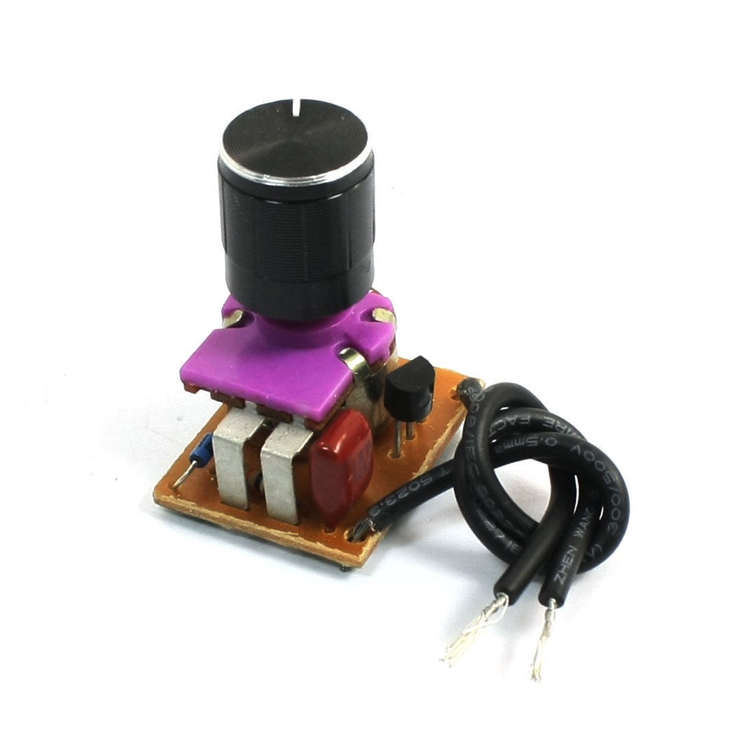 7mm Diameter Mounting Plastic Rotary Knob Control Dimmer Switch 500K
