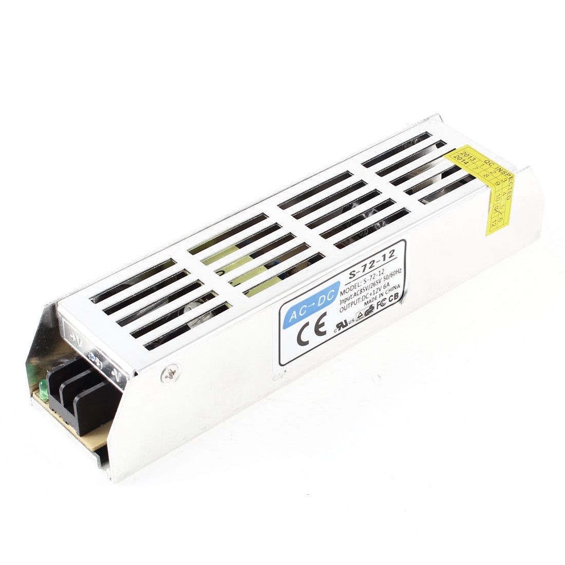 LED Strip AC 85V/265V 50/60Hz to DC 12V 6A 72W Switch Power Supply Transformer