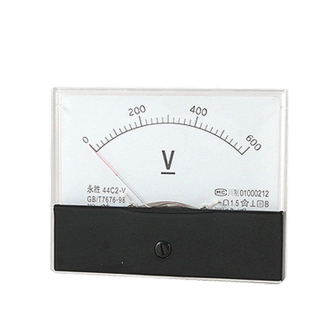 New 0-600V DC Voltage Panel Meter Voltmeter Gauge 44C2