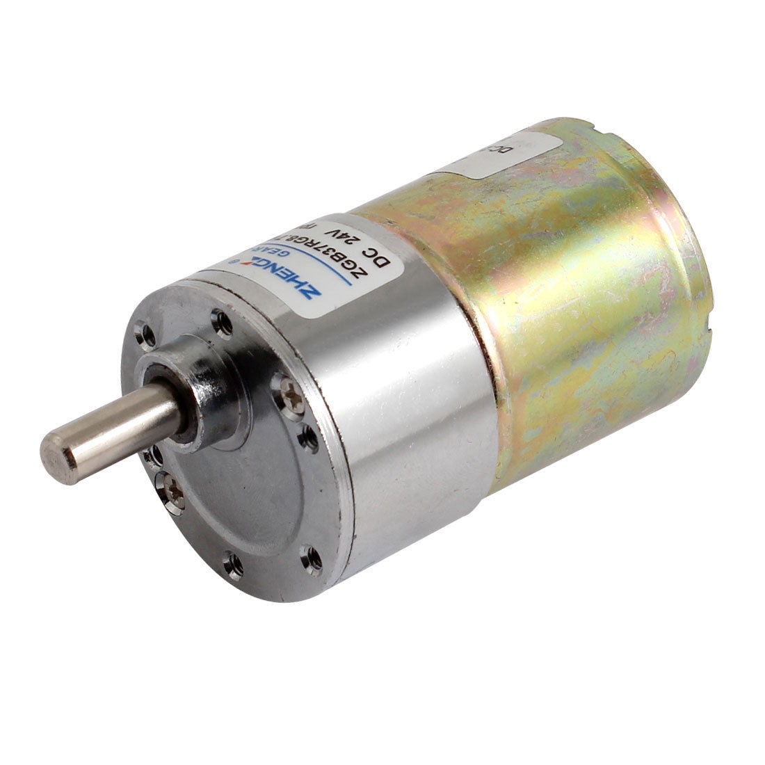 DC 24V 600 RPM Metal Permanent Speed Reducing Geared Box Motor