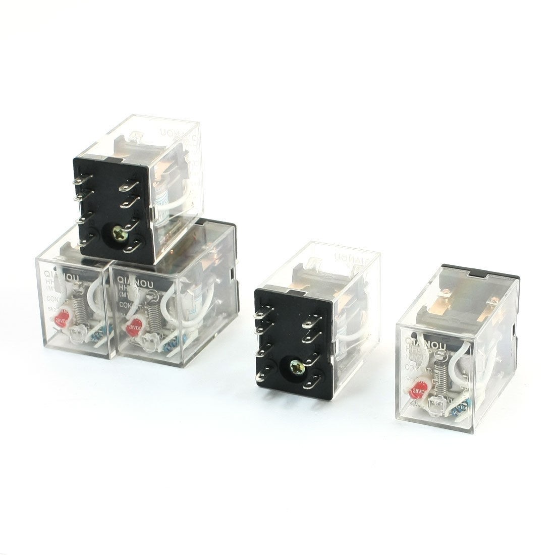 5pcs HH52P AC 110/120V Coil DPDT 8 Pin Electromagneti<wbr/>c Power Relay