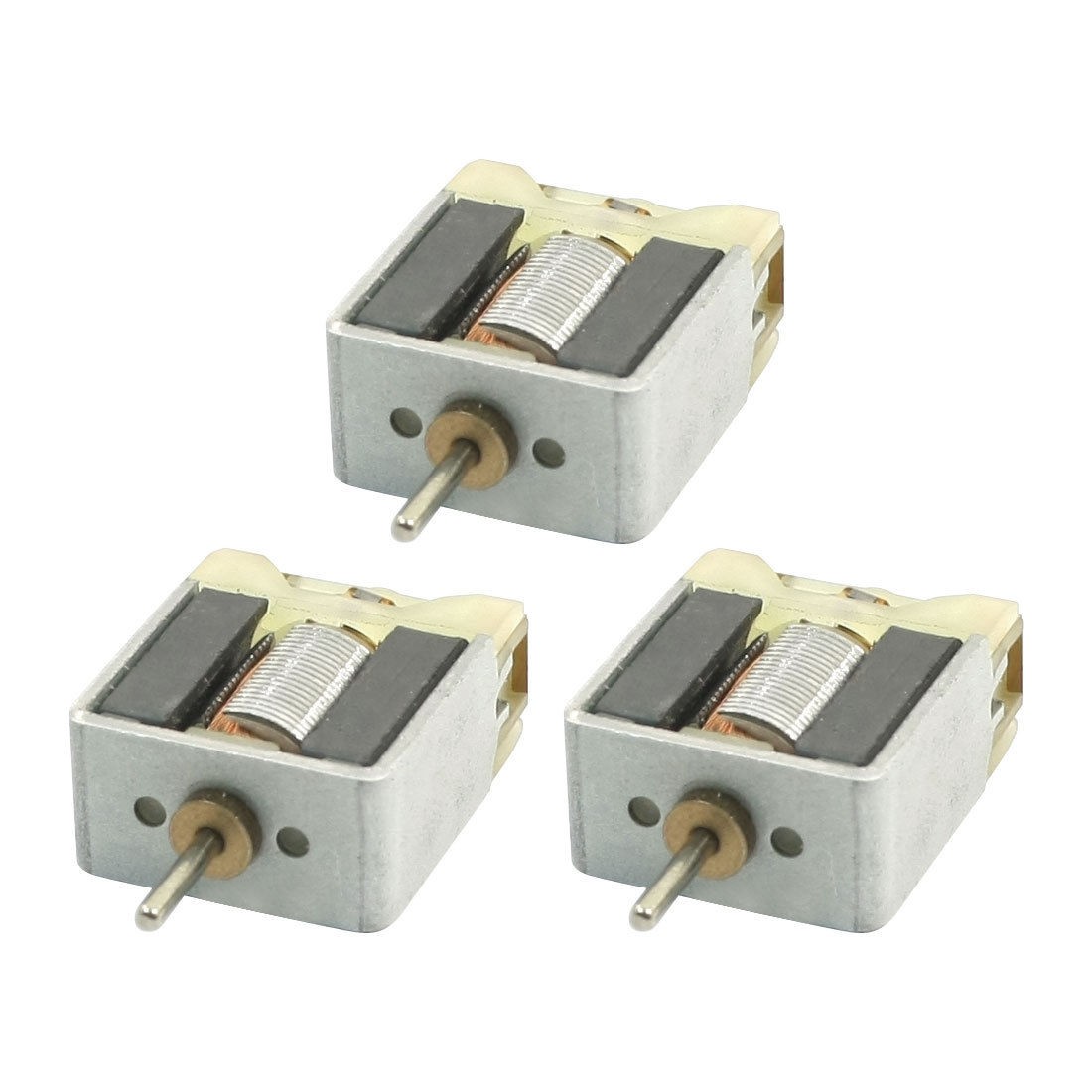 3PCS DC 6V 15000RPM 0.12A Magnetic Carbon Brush DC Micro Motor