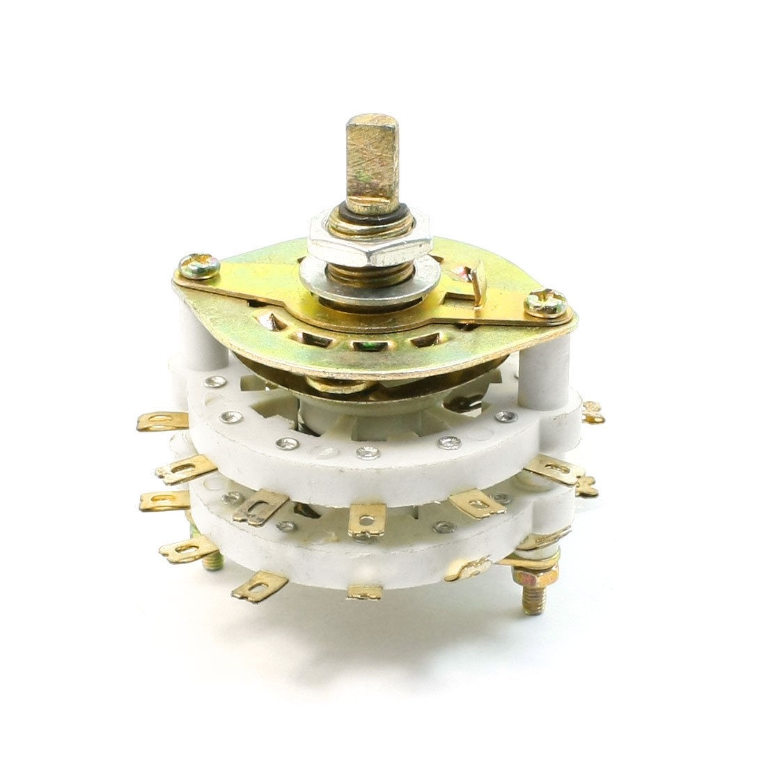 CT-11/2 2P11T 2 Pole 11 Throws Dual Deck Band Channel Rotary Switch