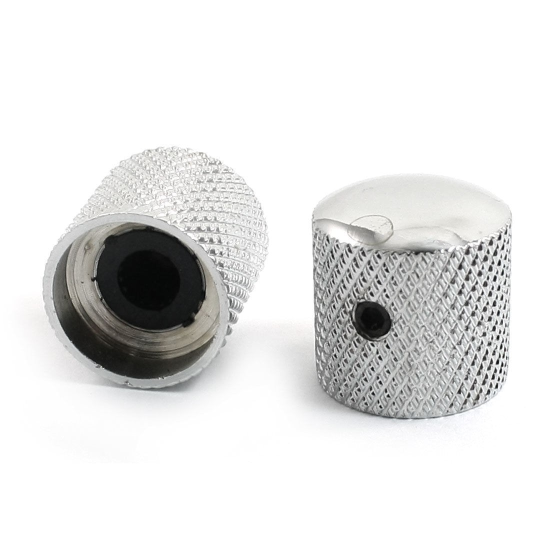 2Pcs Dome Tone Guitar Bass Control Knob w Spanner for Fender Tele