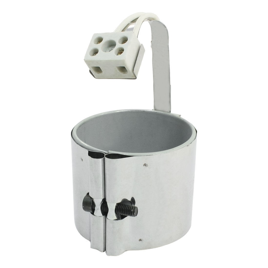 110V 360W 65mm x 60mm Braid Lead Stainless Steel Heating Band Heater