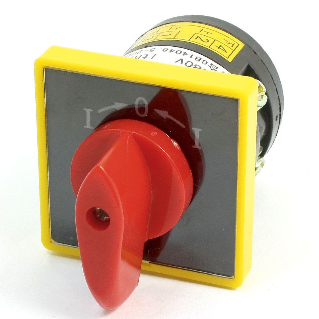 AC380V 10A 3 Position One Single Universal Rotary Cam Changeover Switch