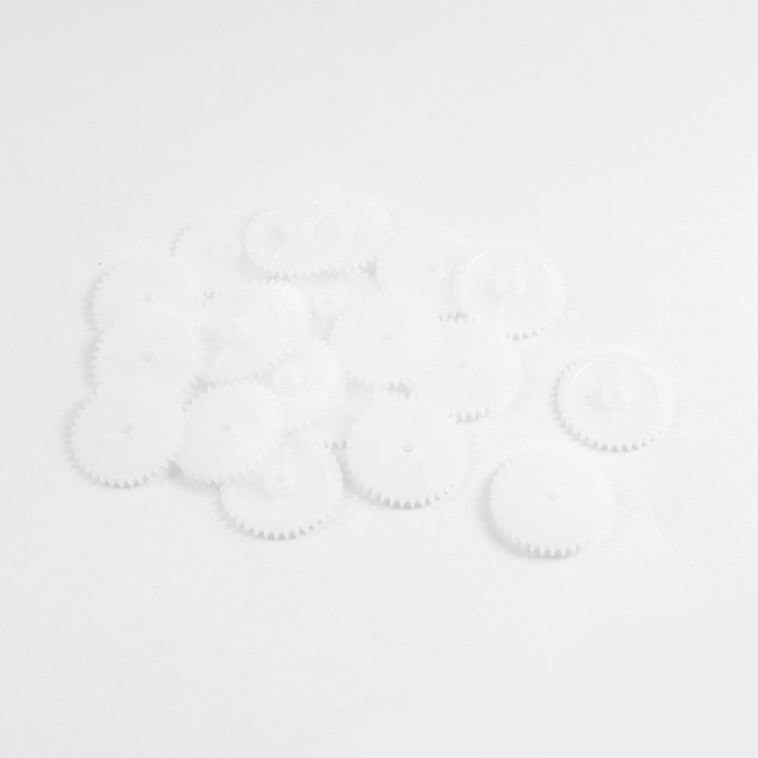 20Pcs 36Teeth 0.5 Modulus Plastic Single Steering Gear for Motor Drive Shaft