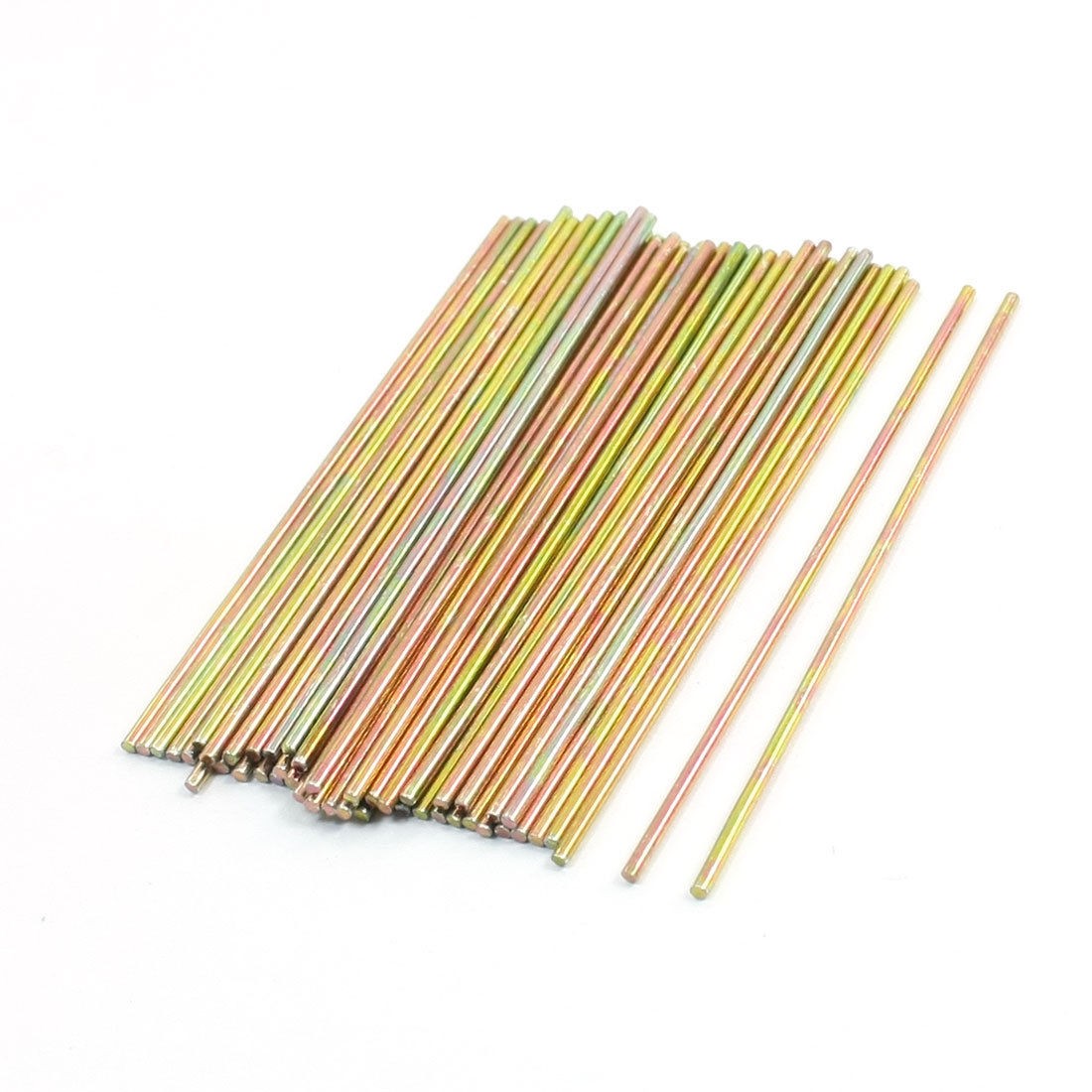 RC Airplane Stainless Steel Straight Shaft Round Rods 74mm x 1.4mm 50 Pcs