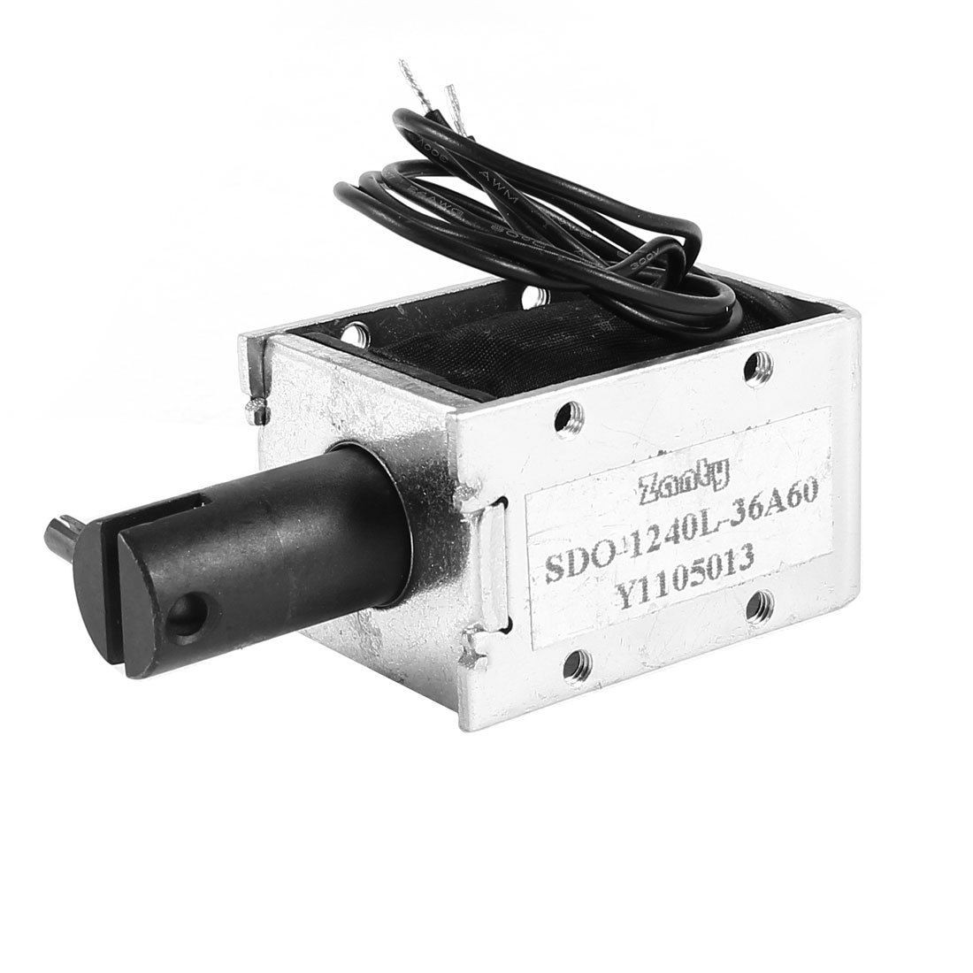 36V Pull Type Linear Motion 1-6mm Stroke 1-2.5Kg Force Electromagnet