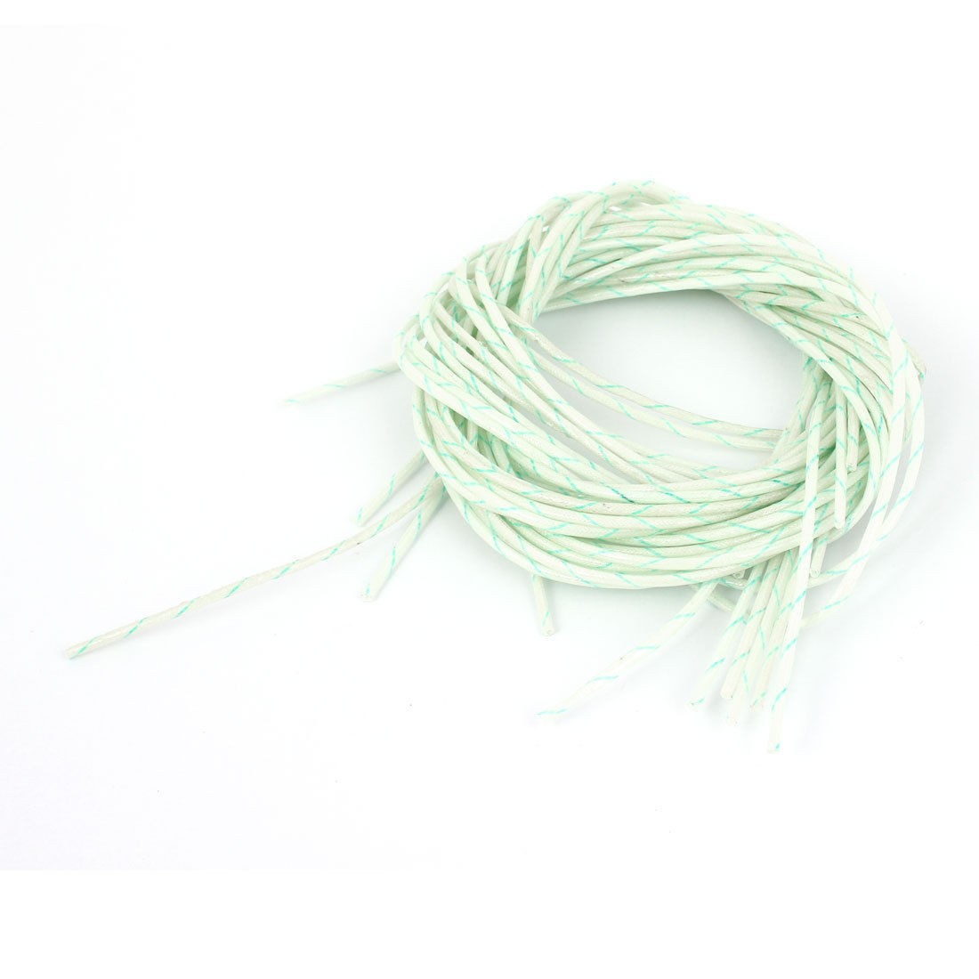 10 Pcs 100cm Long 1mm Dia. PVC Fiberglass Insulating Sleeving Sleeve