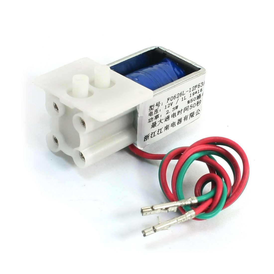 Open Frame Gas Valve Solenoid Electromagnet DC 12V 2.3W 1L 50% Electrified Rate