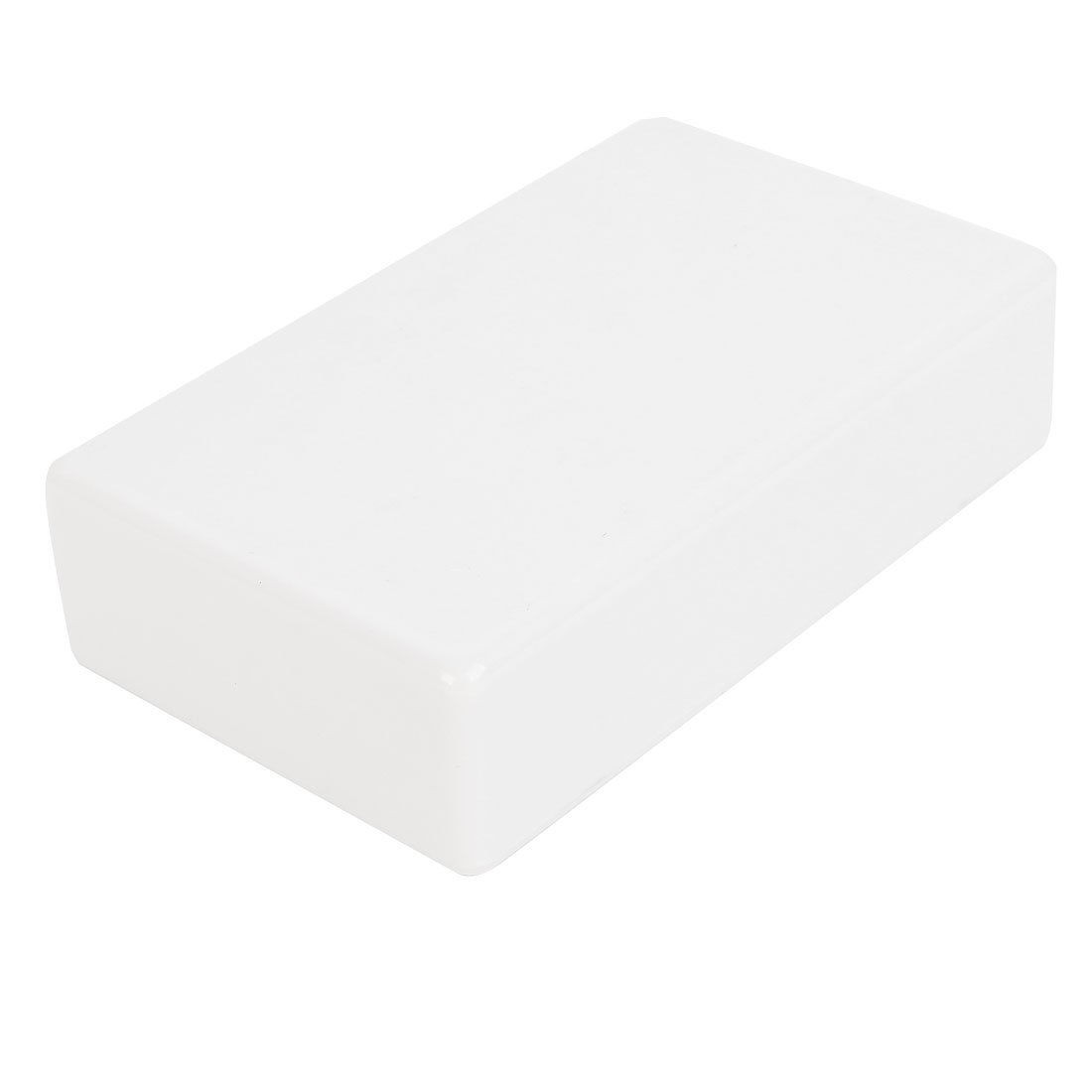 100mmx60mmx25m<wbr/>m Rectangular Waterproof Sealed DIY Junction Box Case White