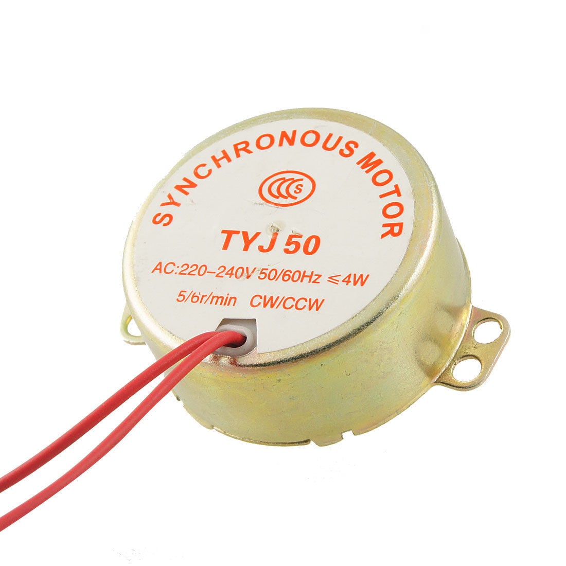 Microwave Oven Synchronous Motor 5/6RPM AC 220-240V 50/60Hz CW/CCW